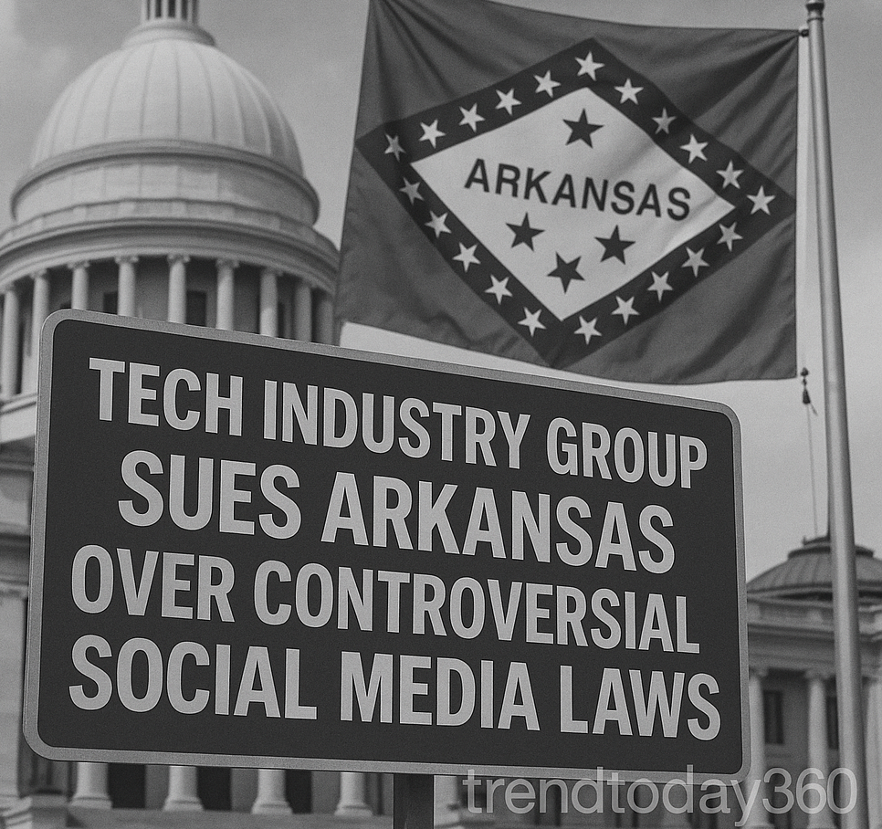 Tech Industry Group Sues Arkansas  Over Controversial Social Media Laws