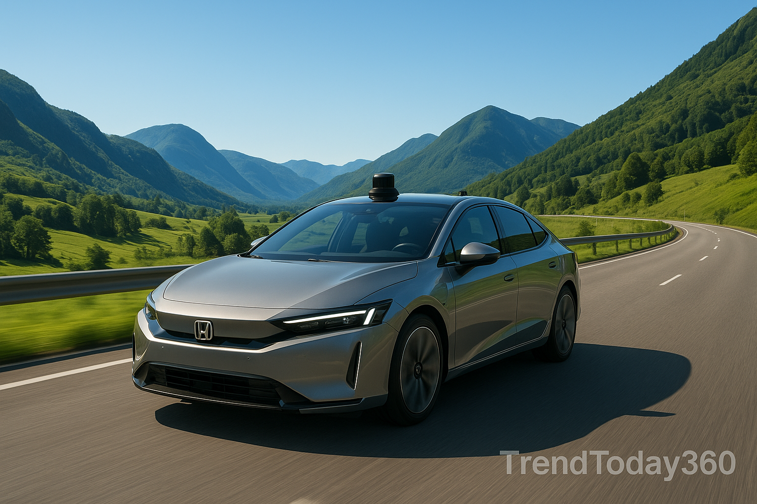 Helm.ai Vision Camera-Based Driving for Honda EVs