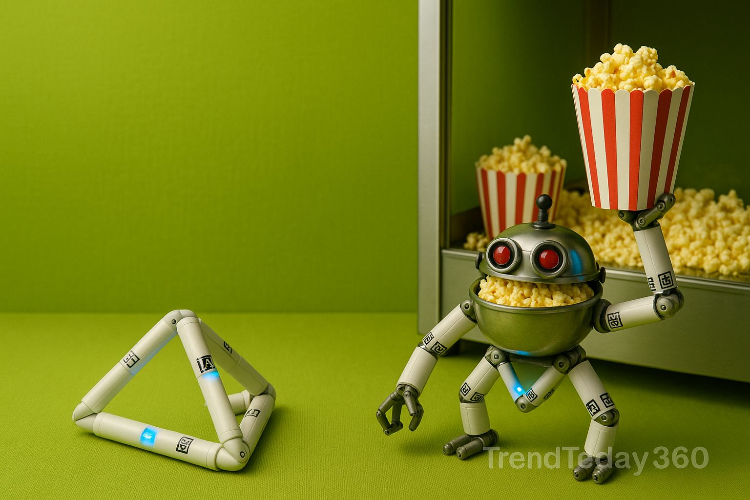 Cannibal Robots on the Rise: Self-Healing Machines That Grow and Serve Popcorn