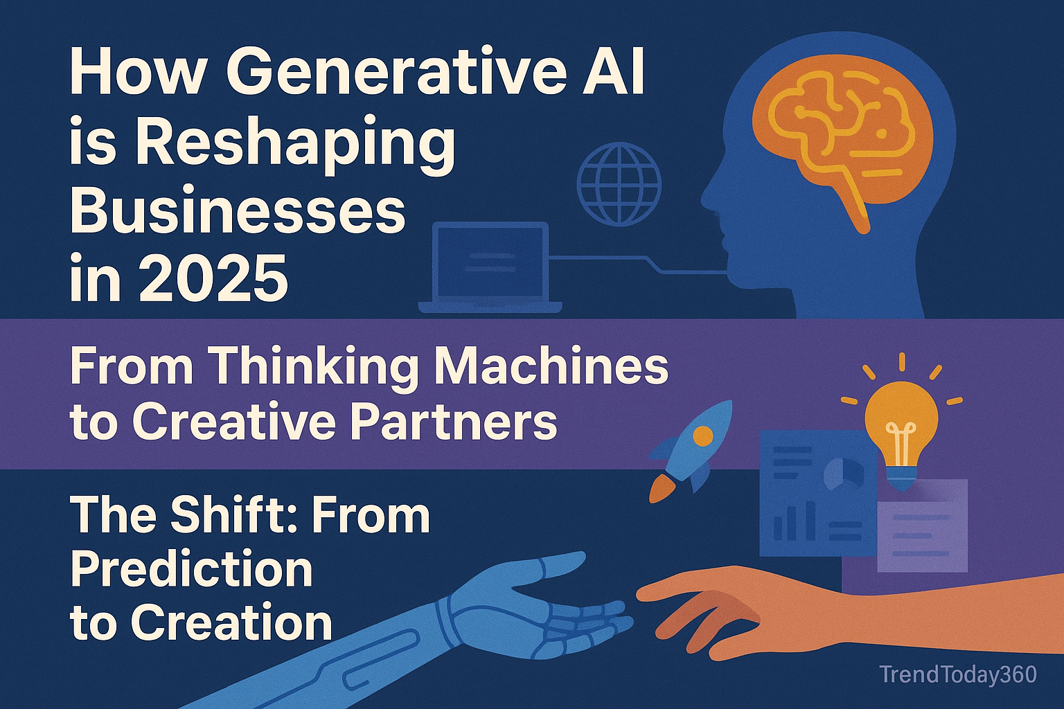 How Generative AI is Reshaping Businesses in 2025