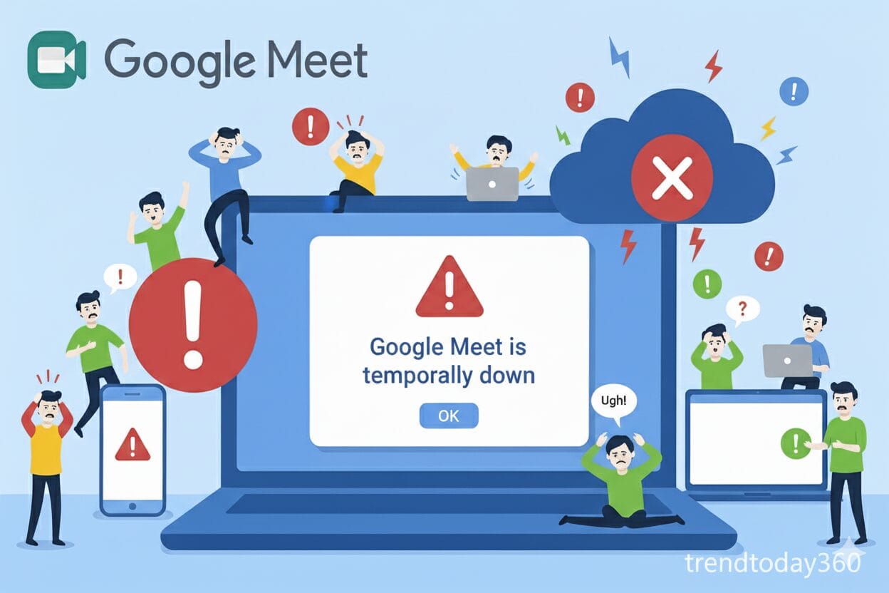 Google Meet Down September 8, 2025: What happened