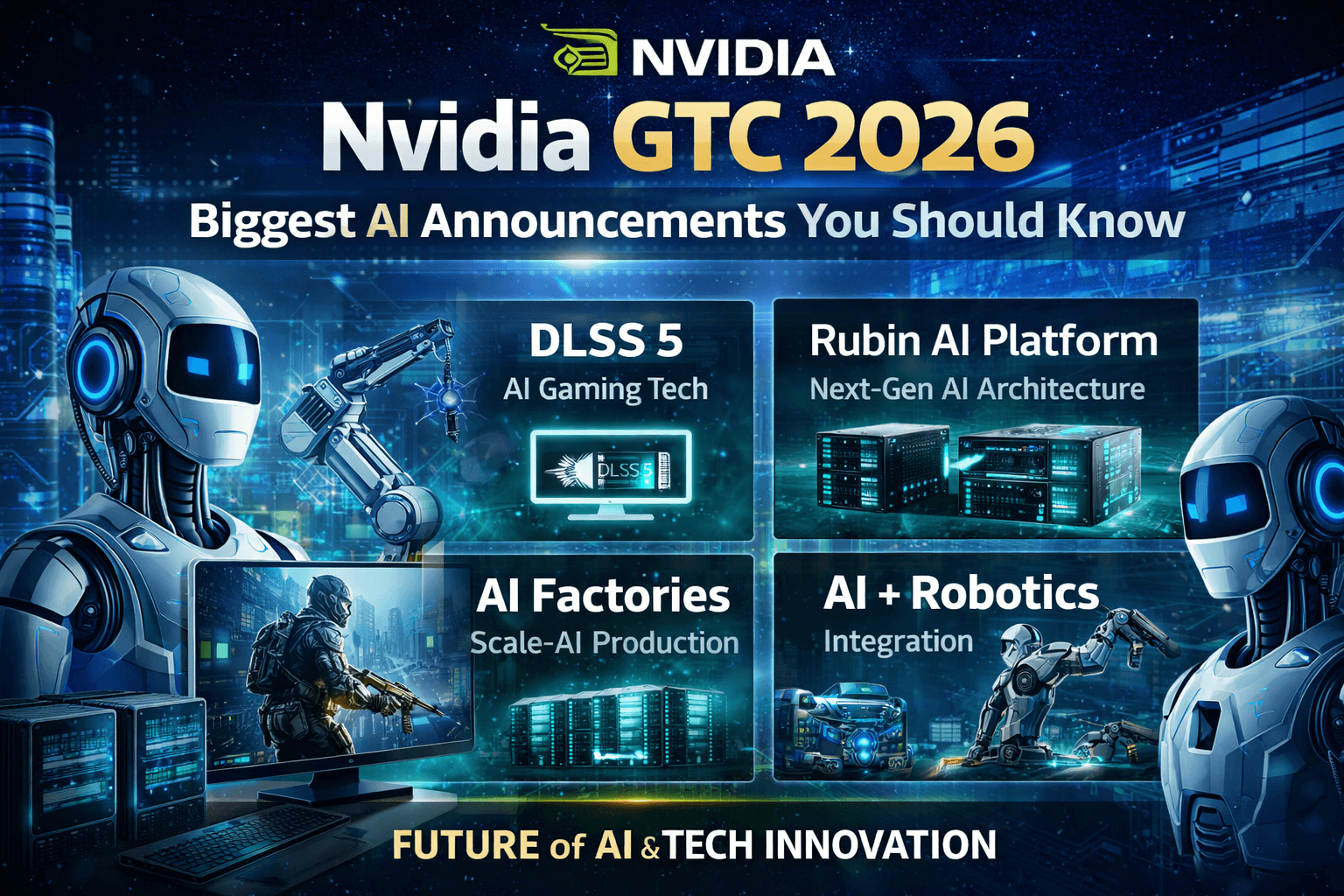 Nvidia GTC 2026: Biggest AI Announcements You Should Know