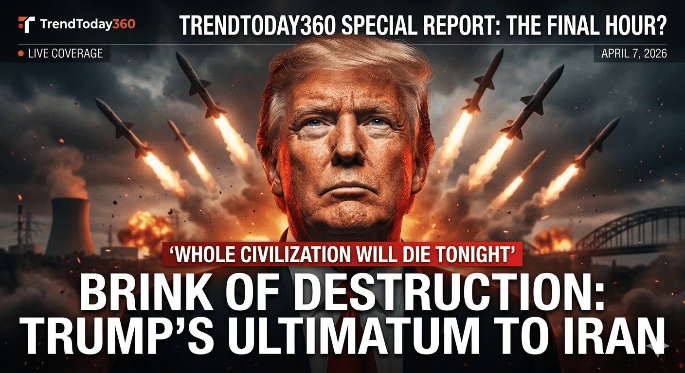 Brink of Destruction: Trump’s “Civilization Will Die Tonight” Ultimatum to Iran