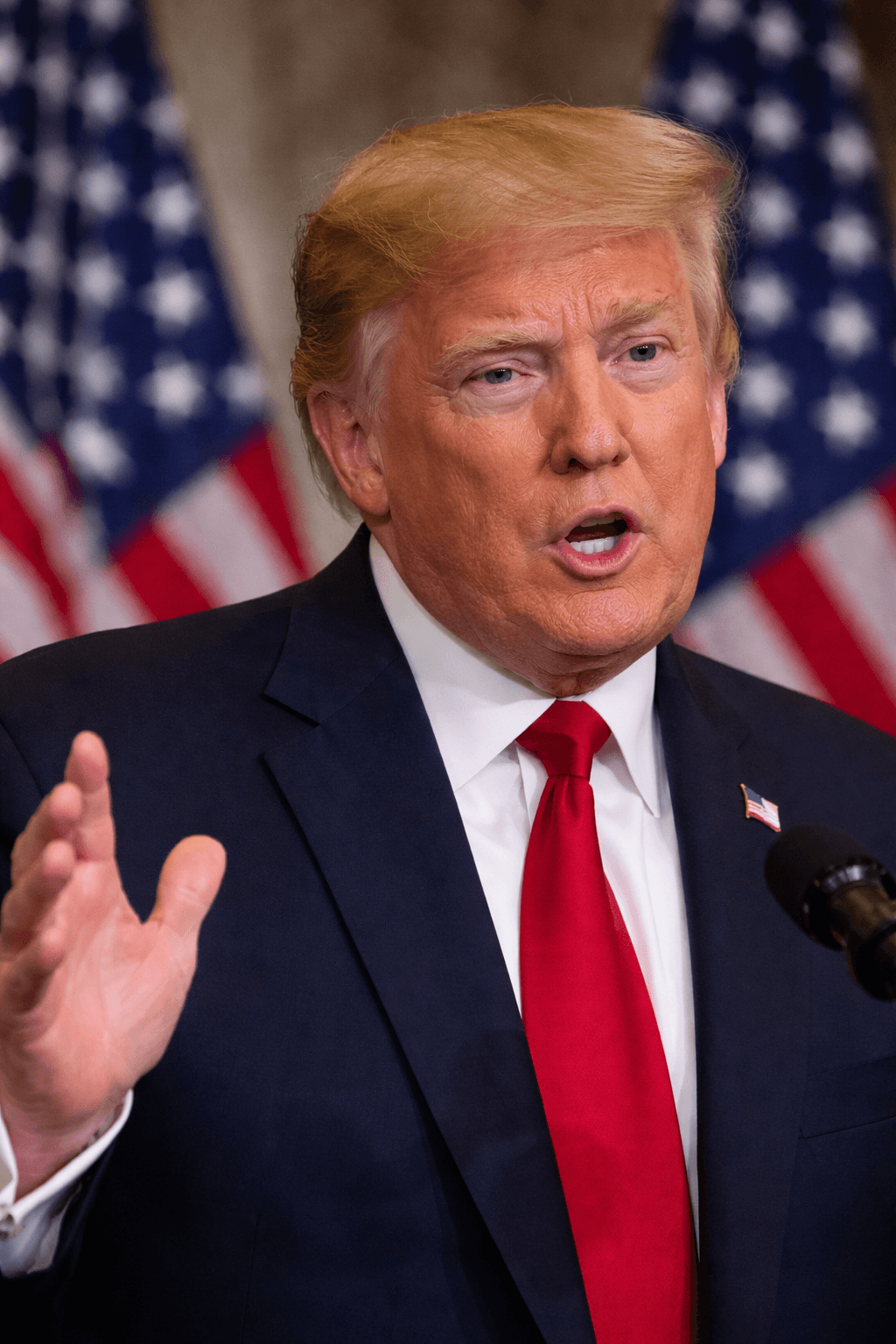 Speaking at the press event