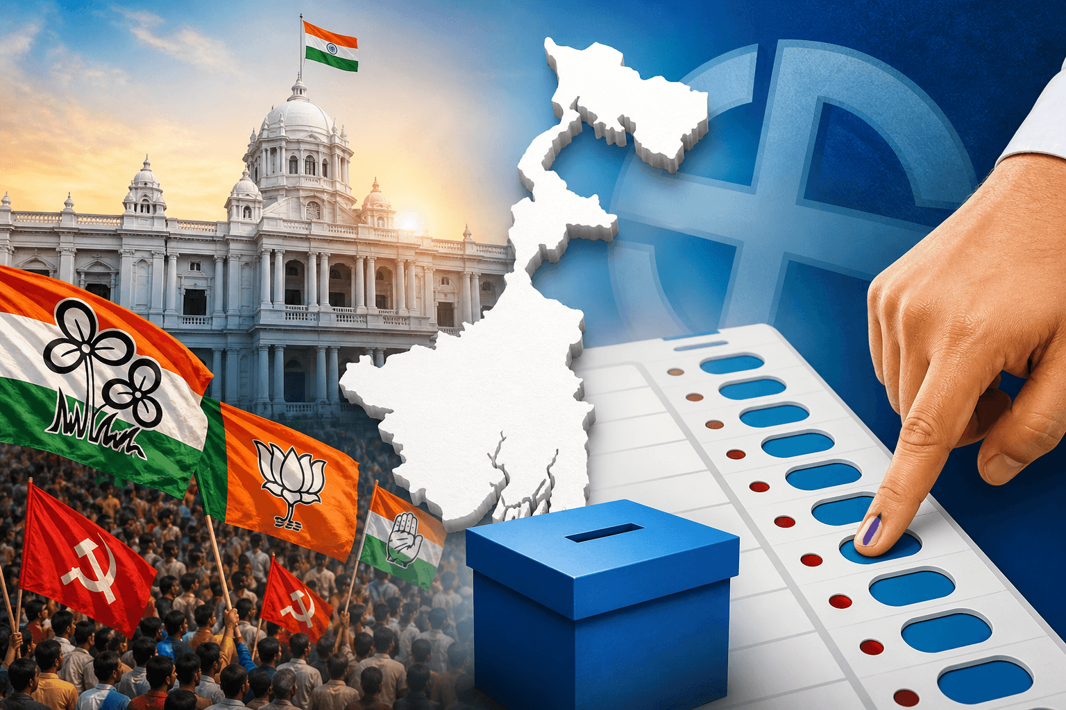 West Bengal Assembly Election 2026: Live Updates, Key Battles, and What’s at Stake