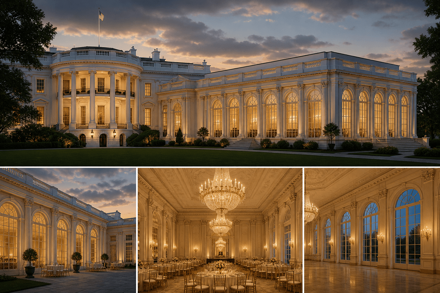 The White House State Ballroom: A Vision of Grandeur and History
