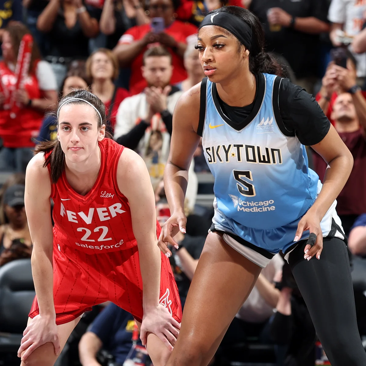 Caitlin Clark and Angel Reese Exchange Words During Intense WNBA Matchup